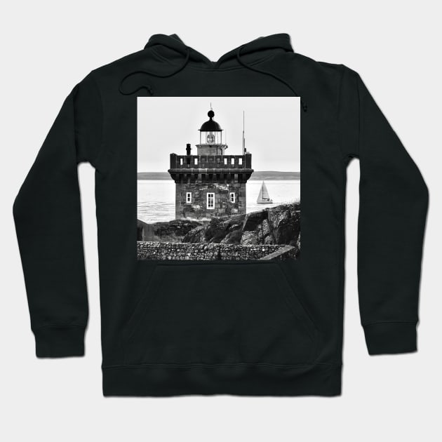 The Kermorvan turret and the sailboat Hoodie by rollier